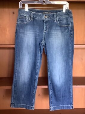 Y2K Esprit Denim Low Rise Capri Jeans Medium Wash Size 6